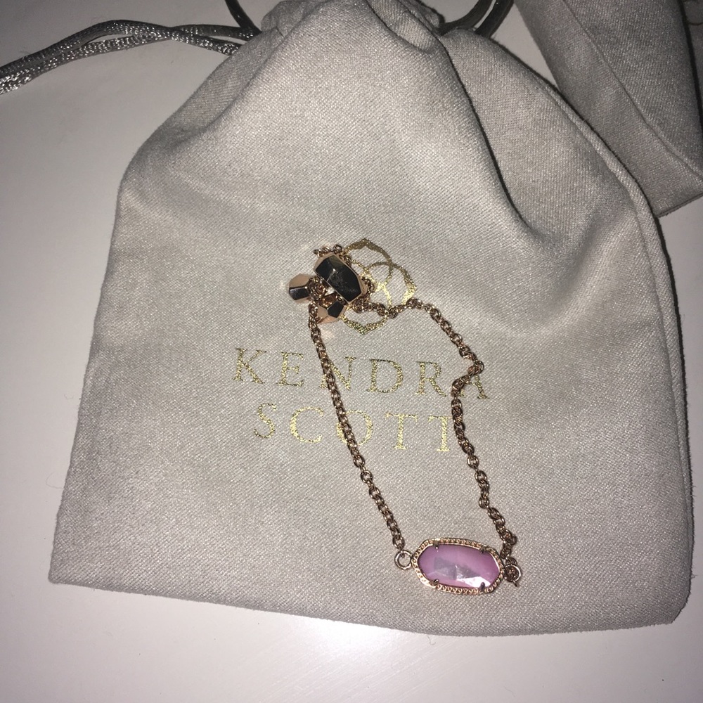 Kendra Scott rose gold bracelet